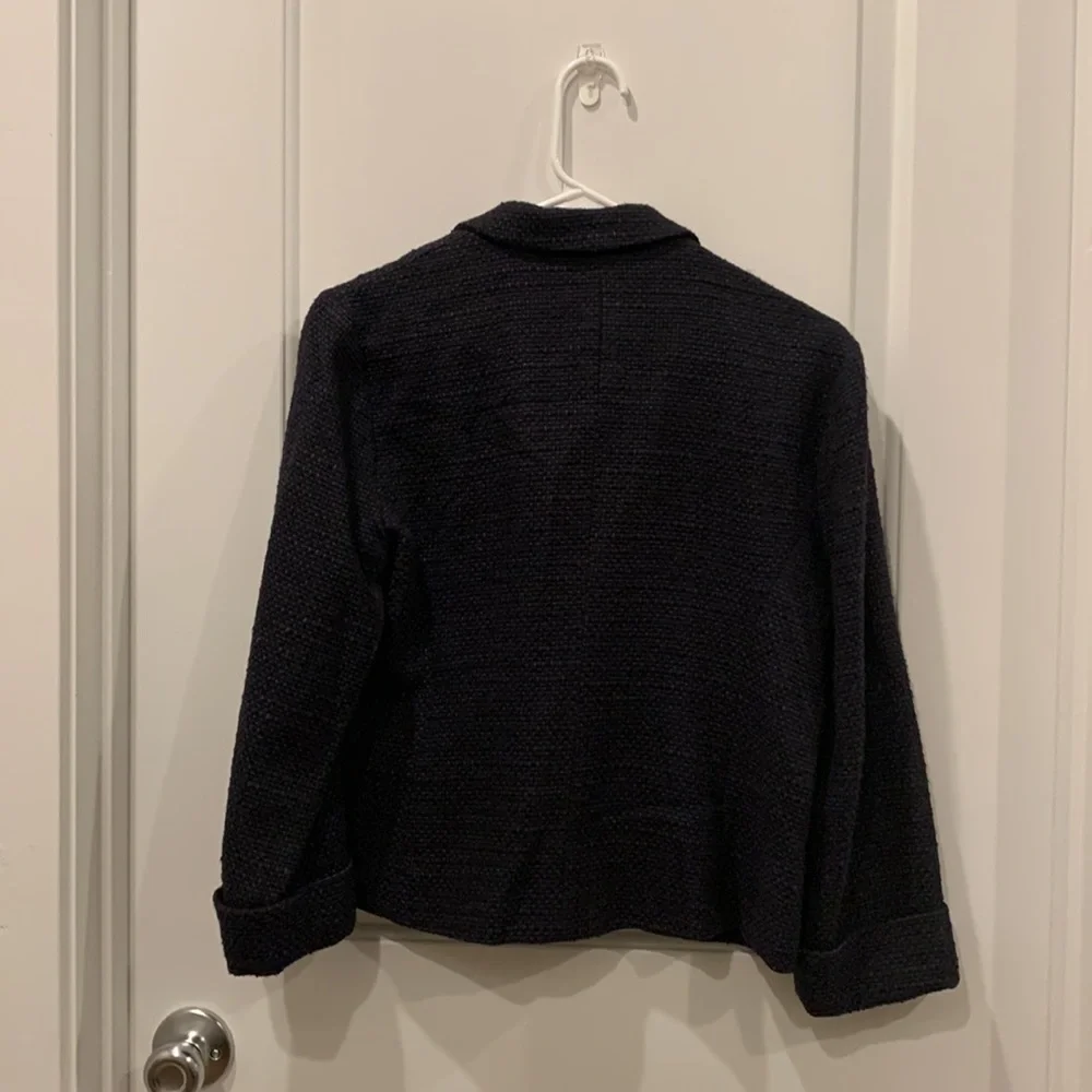 ✨ Vintage Anthropologie Cropped Tweed Blazer - Picture 2 of 8